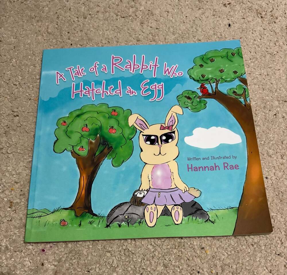 A Tale of a Rabbit Who Hatched an Egg by Hannah Rae